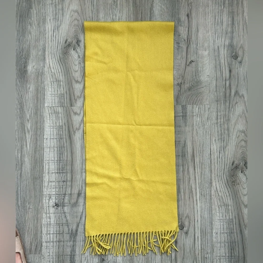 Dante Accessories 100% Cashmere Scarf w/ Fringe